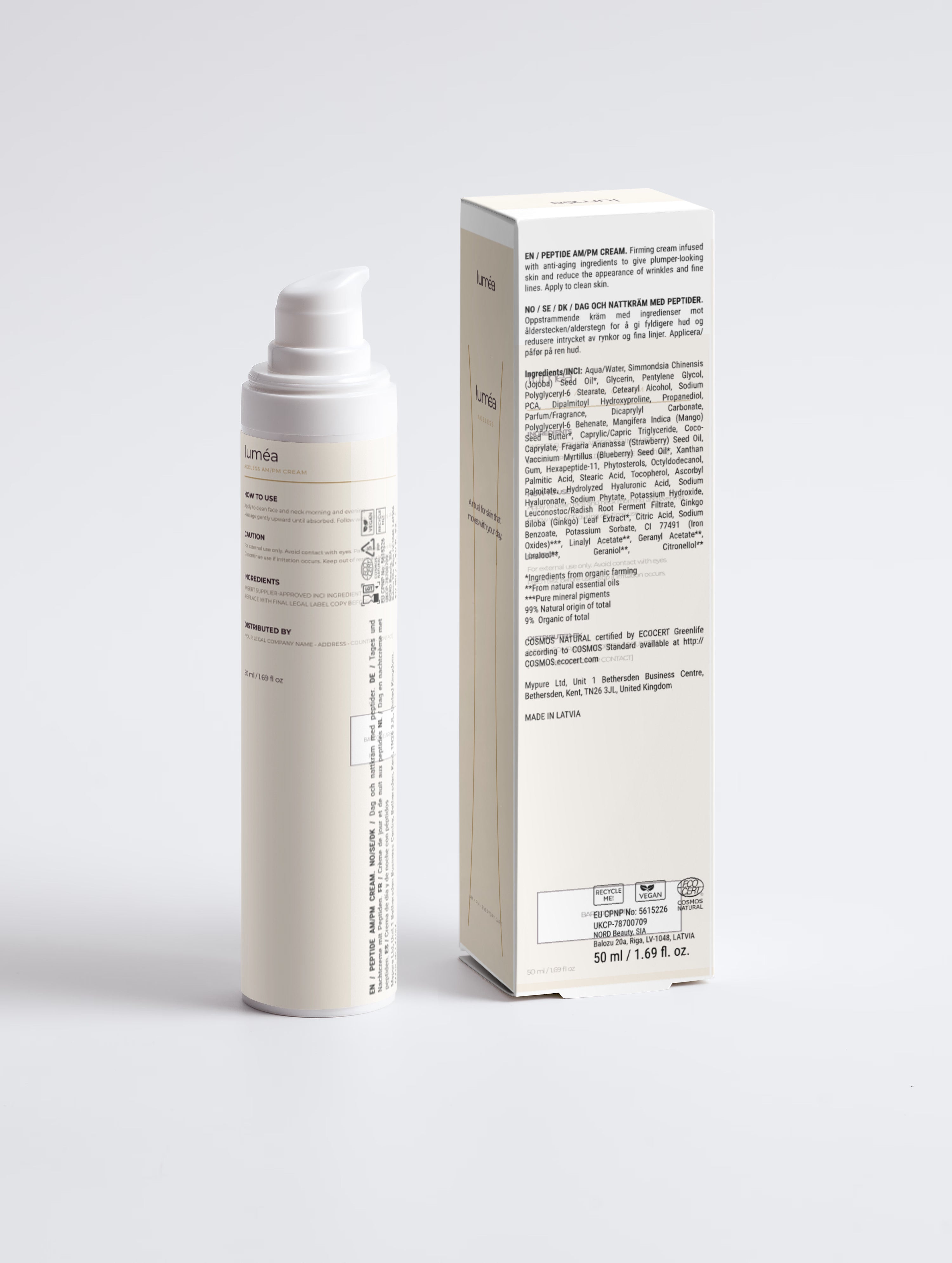 Peptide Ageless AM/PM Cream